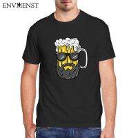 Funny Drinking Beer Casual Colthes Fashion Men Retro Graphic Short Sleeve Oktoberfest Beer Gift T-Shirt Oversized T-Shirt 【Size S-4XL-5XL-6XL】