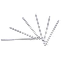 ：《》{“】= Durable 6 Pcs Drum Blots Tension Rods Long Screws Musical Instrument Accessory