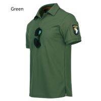 Men Quick Dry T-Shirt Military Tactical Polyester Short Sleeve Tees