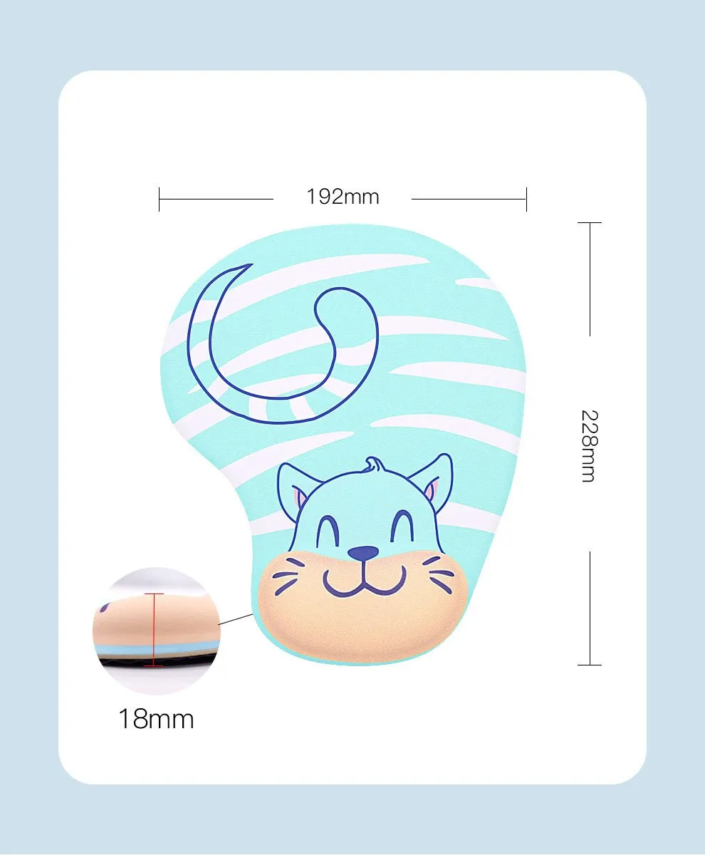 Art Braum Anime 3D Mouse pad Mousepad Wrist Rest Xmas Gift | eBay