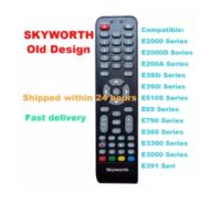 Skyworth Smart Remote for Skyworth TV which Used for 24E3A11G 32E3A11G 40E3A11G 32E2000 40E2000 E2000 Series, E2000D Series, E200A Series, E380i Series E390i Series, E510S Series, E69 Series, E790 Series, E360 Series, E3300 Series, E3000 Series,