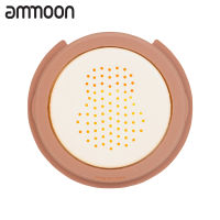 [ammoon]มอยส์เจอไรเซอร์ฝาช่องเสียงกีต้าร์มีฟองน้ำในตัว Soundhole Gitar เครื่องทำความชื้นพร้อมฟองน้ำเนื้อไม้จากธรรมชาติกัน2ชิ้น