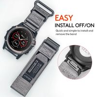 ﺴ₪∈ Compatible With Quickfit Garmin Watch Band Nylon 20 22 26mm Sports Wrist Strap For Fenix/Forerunner/EPIX /Instinct /Tactix