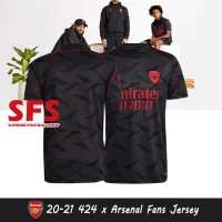 เสื้อยืดฟุตบอลอาร์เซนอล X 424คุณภาพสูง20-21เสื้อยืด S-2XL