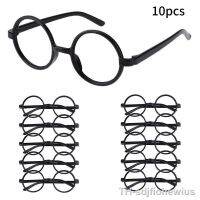 yjbu✤  10pcs HarryPotter Glasses Round Plastic Frame With No Lenses Costume Accessories Supplies Posing Props