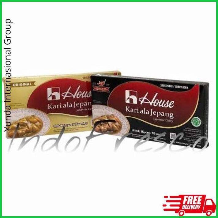 House Japanese Curry Roux Bumbu Kari Ala Jepang Halal 300 G Terbaik
