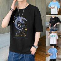 New mens short sleeve T-shirt male students ins summer clothes on thin half sleeve the stylish young t-shirts mens tide --ntx230801❦✁┅