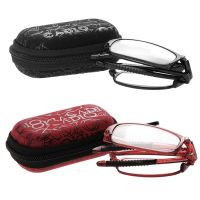 Folding Reading Glasses With Case Men Women TR90 Clear Lens Presbyopia Eyeglasses Magnifier Glasses Diopter 1.0 4.0