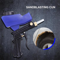 Anti-rust Protection Air Spot Sand Blaster Gravity Feed Sandblasting Handheld Pneumatic Gravity Feed Easy Carry