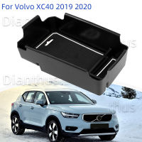 For Volvo XC40 2019 2020 Car Center Console Armrest Storage Organizer Tray Accessories2023