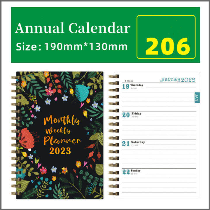 2023 Monthly Organizer Personal Appointment Diary Agenda Journal Weekly