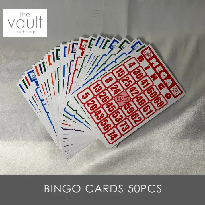 Local Traditional Family Group Card Game Bingo Cards 50pcs Lazada PH