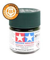 สีเขียวเจเอ็นด้านสูตรน้ำ Tamiya Acrylic XF11 JN Green 10ml