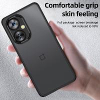 เคสโทรศัพท์โปร่งใสฮาร์ดพีซีกันกระแทกใสสำหรับ OnePlus Nord 3 CE 3 Lite 2023ฝาหลังฝาหลังป้องกันรอยนิ้วมือป้องกันรอยขีดข่วน