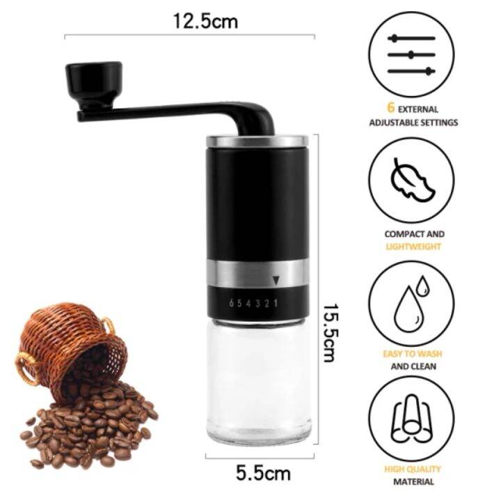 Coffee Grinder Manual Ceramic Burr Lazada PH
