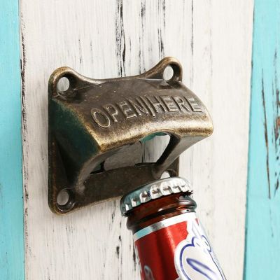 1PC Wall Mounted Bottle Opener Wine Beer Soda Cap Corkscrew Bar Accessories открывашка для консерв