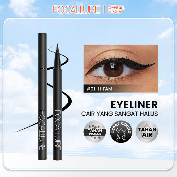 FOCALLURE FA13 Eyeliner Pencil Spidol Liquid Waterproof Lazada Indonesia