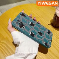 YIWESAN เคสสำหรับ Realme 8 5G 8S 5G Q3i V13 5G Narzo 30 5G เคส Q3ลายการ์ตูนรักรูปหัวใจเคสโทรศัพท์ดีไซน์ใหม่บางสุดสร้างสรรค์เคสป้องกันขอบสี่เหลี่ยมเคสนิ่มปลอกซิลิโคนเคสกันกระแทก