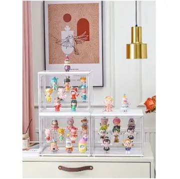 Cotton Doll Storage Display Cabinet Dustproof Acrylic Children Plush Toy  Doll Transparent Storage Box