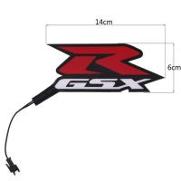 ไฟมอเตอร์ไซค์ LED DIY สติกเกอร์แสงสะท้อนแสงสำหรับ SUZUKI GSX-R GSXR 600/750/1000 K3 K4 K5 K6 K7 K8 600CC-1000CC K9