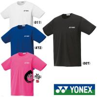 เรือดำน้ำ♙YONEX Yonex เสื้อผ้ากีฬาแขนสั้นใส่ได้ทั้งชายและหญิงผ้าแห้งเร็วสำหรับสำหรับทั้งหญิงและชายเวอร์ชัน16500JP ชุดแบดมินตัน