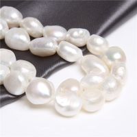 6mm-12mm White Potato Baroque Pearls Natural Freshwater Pearl Loose Beads For Jewelry Making DIY Bracelet Necklace 14 39; 39; Strand