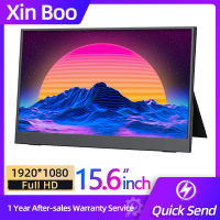 XINBOO จอภาพ14นิ้วจอภาพแบบพกพา15.6 P Full HD IPS สำหรับเกมเมอร์พีซี Ps5 X Pc Switch จอแสดงผลภายนอก