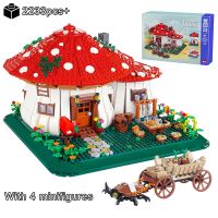 ◕₪☄ Mushroom House Building Block Model Set