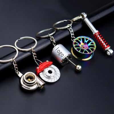 【JH】 Car Speed Gearbox Keychain Manual Transmission Lever Metal Refitting Pendant