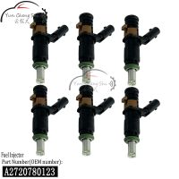 6PCS Fuel Injector A2720780123 For Mercedes Benz CLK C209 3.5 2008 Car Nozzle Injector Fuel Injection