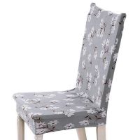 Stretchy Square Removable Washable Short Chairs Covers Protector Seat Slipcover for Wedding Restaurant Banquet Home Decor Dining Chair Cover