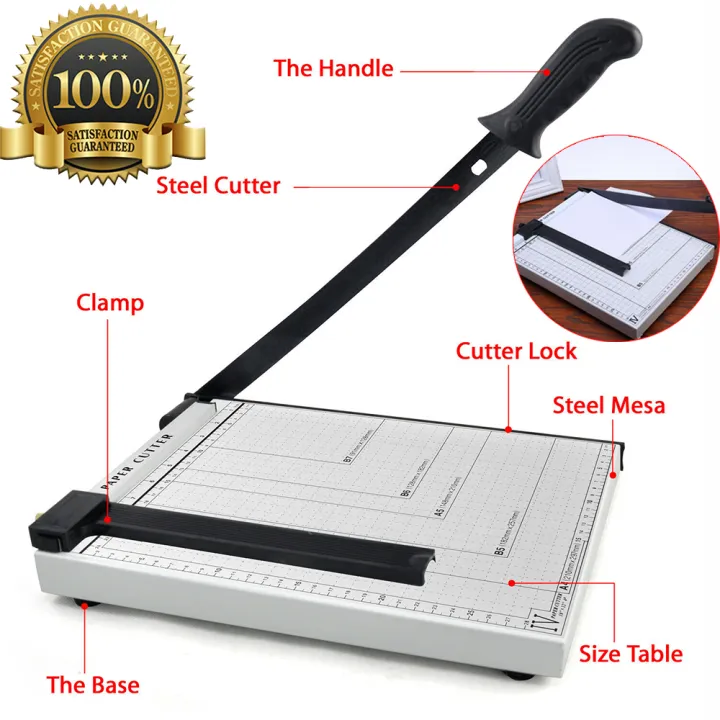 Universal A4 Paper Cutter Steel A4 Paper Photo Card Document Steel ...