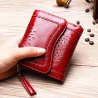 【CC】 Short Purse Coins and Cards Floral Wallet Wallets Small Leather Coin Purses