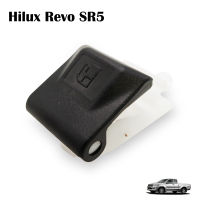 มือเปิดฝาถังน้ำมัน มือดึงฝาถังน้ำมัน 1 ชิ้น สีดำด้าน สำหรับ Toyota Hilux Revo Rocco Sr5 4x2 4x4 ปี 2015-2019