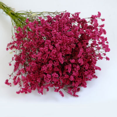【cw】Crystal Grass Preserved Flower Bouquet Natural Dried Red Rose Pink Dry Flower Home Wedding Office Modern House Decoration