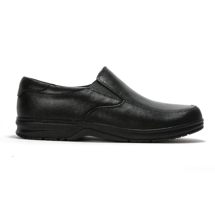 black waterproof school shoes