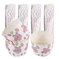 200PCS Colorful Paper Cake Cupcake Liner Baking Muffin Box Cup Case Party Tray Cake Mold Decorating Tools Cupcake Paper