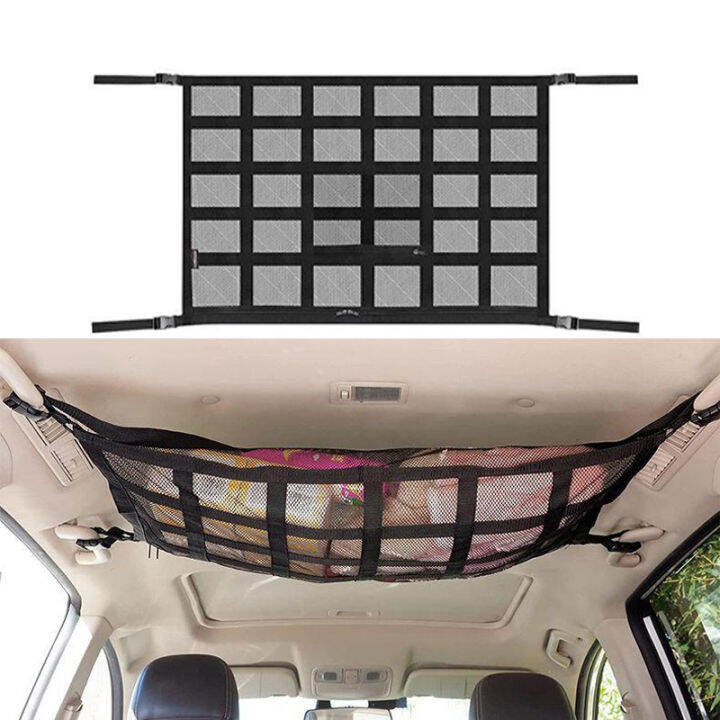 Car Ceiling Cargo Net Auto Ceiling Cargo Net Pocket Cargo Net Load