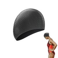 Adult Swim Hat Solid Color Bathing Swimming Hats For Women And Men Swimming Gear For Women Men Teen Girls For Beach Hotel Home Swim Caps