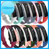 C169CKNRL สายรัดข้อมือกำไลนิ่มสำหรับสายรัดสายนาฬิกาข้อมือซิลิโคนสำหรับ Fitbit Alta/ อัลต้า HR