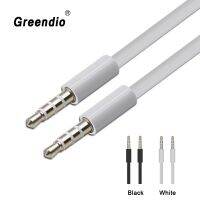 【HOT】 Greendio 3.5mm Plated 3.5 mm Male to Aux for Car Headphone Auxiliary