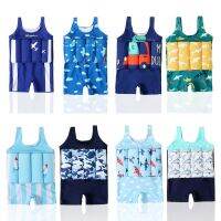 One-piece Buoyancy Swimsuit for Boy Swimming Pool Water Sport Safety Kids Life Vest Floats Foam Lifejacket