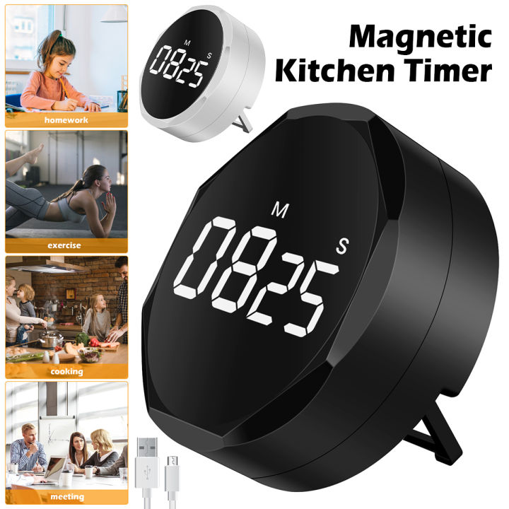 Dropship Magnetic Kitchen Timer Rotary Digital Timer Manual