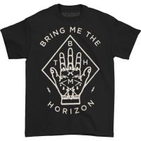 Hot sale Bring ME THE HORIZON Diamond Hand Official Merchandise T-Shirt - Adult T-Shirt - Mens T-Shirt  Adult clothes