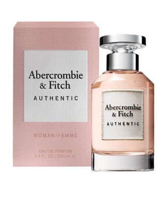 Abercrombie &amp; Fitch Authentic Woman Femme Eau De Parfum 100 ml. ( กล่องซีล )