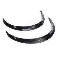 2Pcs Car Car SUV Off-road Fender Flare Wheel Wide Arch Protector Stripe Lip Body Kit Auto Exterior for Car Black Rubber Wheel