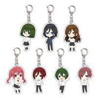 Cute Anime Horimiya Characters Acrylic Keychain Hori Kyouko Miyamura Izumi Cosplay Key Chain Bag Charm Keyring Fans Collections