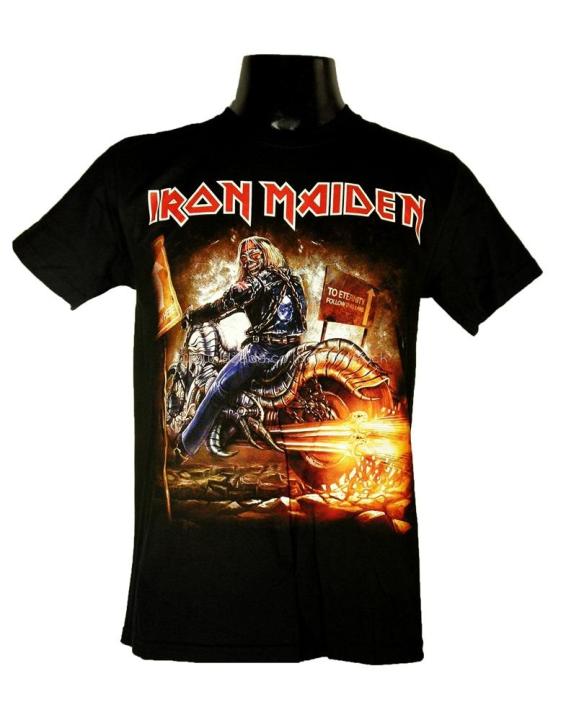 เสื้อวง-iron-maiden-ไอเอิร์นเมเดน-ไซส์ยุโรป-เสื้อยืดวงดนตรีร็อค-เสื้อร็อค-irn1196-ส่งจากไทย