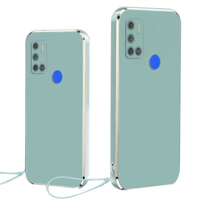 เคส Tecno Spark 6 Air case เคสหรูหรา 6D ชุบเคสโทรศัพท์บางเฉียบขอบฝาหลังกันชนพรีเมี่ยมกันกระแทกป้องกัน