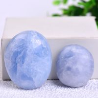 Natural Celestite Stones Ornamen Jewelry Home Decor DIY Gifts Raw Crystals Home Decor Crafts Energy Healing Energy Stone Gifts